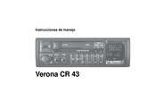 Blaupunkt Verona CR 43 H E Instrucciones De Manejo