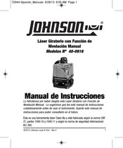 Johnson Level & Tool 40-0918 Manual De Instrucciones