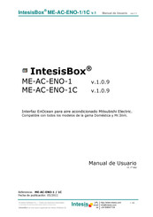 IntesisBox EnOcean ME-AC-ENO-1 Manual De Usuario