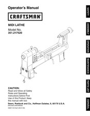 Craftsman 351.217520 Manual Del Operador