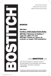 Bostitch BCN650 Manual De Instrucciones