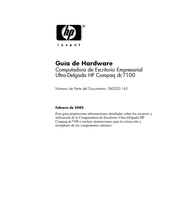 HP Ultra-Delgada Compaq dc7100 Guía De Hardware