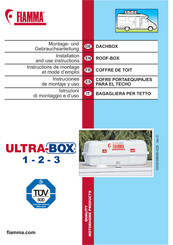 Fiamma ULTRA-BOX 3 Instruciones De Montaje Y Uso
