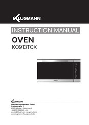 Klugmann KO913TCX Manual De Instrucciones