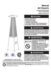 HAMPTON BAY GSH-A-PC Manual Del Usuario