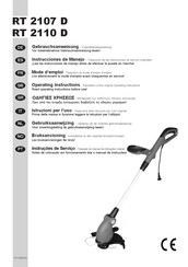 IKRA RT 2110 D Instrucciones De Manejo