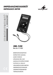 Monacor ZM-100 Manual De Instrucciones