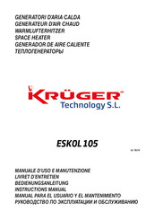 Krüger Technology ESKOL 105 Manual Para El Usuario