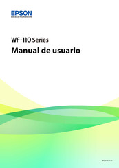 Epson WF-110 Serie Manual De Usuario