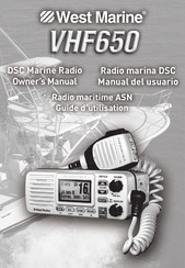 West Marine VHF650 Manual Del Usuario