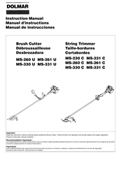 Dolmar MS-260 U Manual De Instrucciones