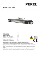 Perel PHCW1500-LED Manual Del Usuario