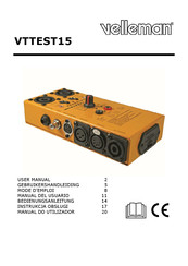 Velleman VTTEST15 Manual Del Usuario