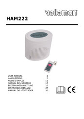 Velleman HAM222 Manual Del Usuario