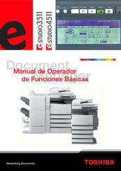 Toshiba E-studio3511 Manual De Operador