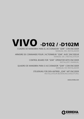 Erreka VIVO-D102 Manual Del Instalador