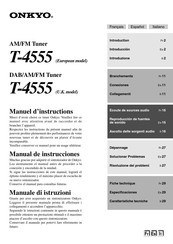 Onkyo T-4555 Manual De Instrucciones