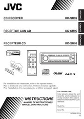 JVC KD-SH99 Manual De Instrucciones