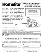 Homelite UT10548 Manual Del Operador