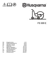 Husqvarna FS 500 E Manual De Usuario