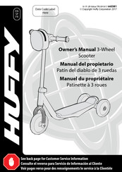 Huffy m0381 Manual Del Propietário