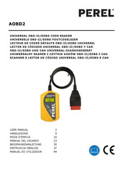 Perel AOBD2 Manual Del Usuario