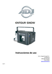 ADJ Entour Snow Instrucciones De Uso