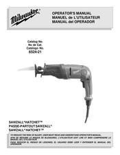 Milwaukee 6524-21 Manual Del Operador
