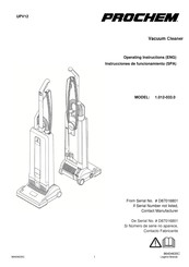 Prochem 1.012-033.0 Instrucciones De Funcionamiento