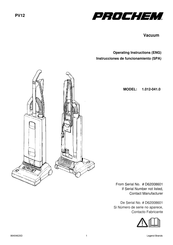 Prochem 1.012-041.0 Instrucciones De Funcionamiento