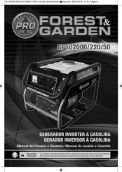 Forest & Garden PRO GI 102000/220/50 Manual Del Usuario