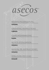 asecos Cabinets Manual De Instrucciones