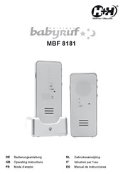 H+H babyruf MBF 8181 Manual De Instrucciones