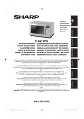 Sharp R-231WW Manual De Instrucciones