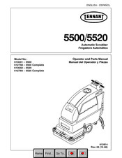 Tennant 5520 Manual Del Operador