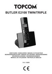 Topcom BUTLER E2100 TWIN Manual De Usuario