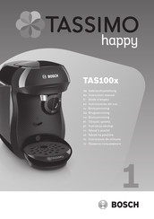 Bosch Tassimo happy TAS100 Serie Instrucciones De Uso