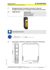 schmersal ASMM-1M-IO-SS Instrucciones De Montaje