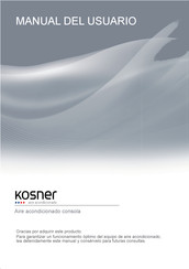 Kosner KSTI CF PLUS Serie Manual Del Usuario