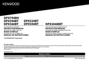 Kenwood DPX504BT Manual De Instrucciones