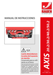 Rauch AXIS 30.2 Manual De Instrucciones