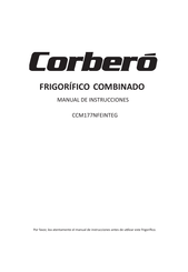 CORBERO CCM177NFEINTEG Manual De Instrucciones