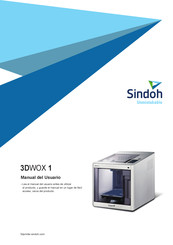 Sindoh 3DWOX 1 Manual Del Usuario