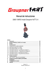 GRAUPNER VARIO Manual De Instrucciones