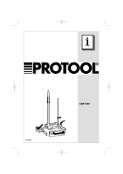 Protool GMP 300 Manual De Instrucciones