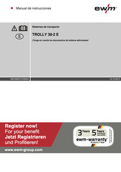 EWM TROLLY 38-2 E Manual De Instrucciones