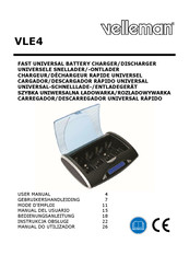 Velleman VLE4 Manual Del Usuario