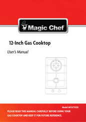 Magic Chef MCSCTG12S Manual De Instrucciones