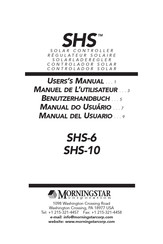 Morningstar SHS-10 Manual Del Usuario