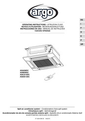 Argo Clima ASICS10DC Instrucciones De Uso